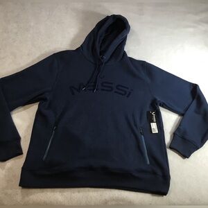Messi Men’s Big & Tall Navy Pullover Hoodie SZ 2XL NWT
